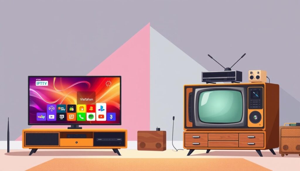 IPTV vs traditional TV IPTV vs traditional TV